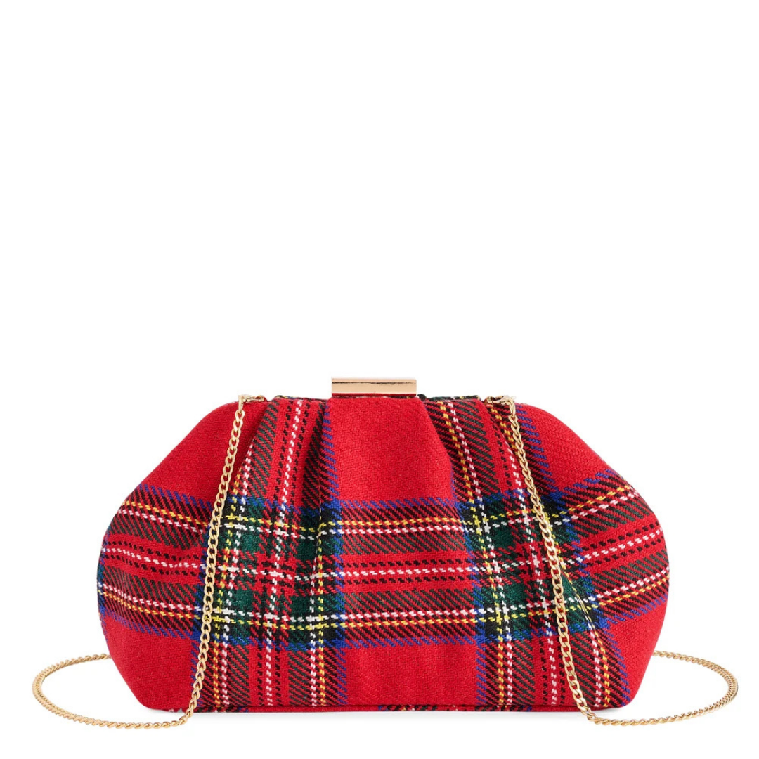 Scottie Plaid Soft Clutch