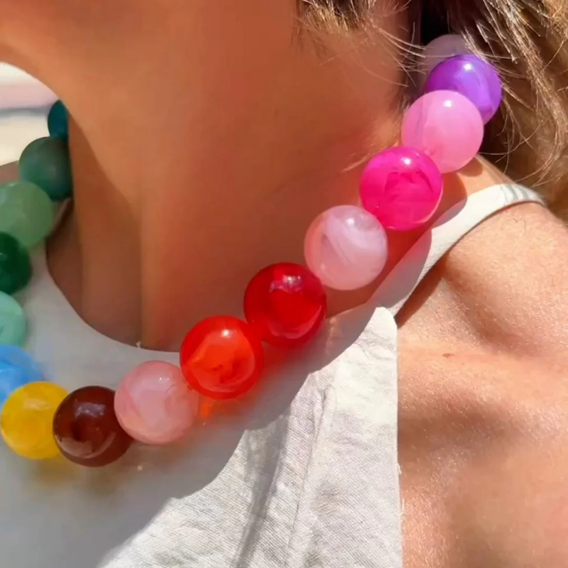 Mickey Beaded Necklace