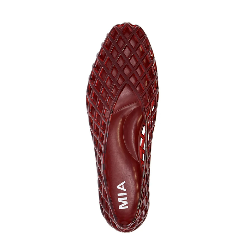 Bali Jelly Flat - Burgundy