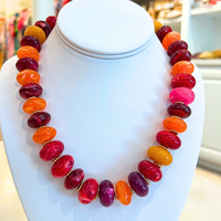 Vicki Oval Bead Necklace