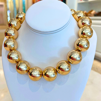 25mm Ball Bead Magnetic Necklace