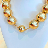 25mm Ball Bead Magnetic Necklace