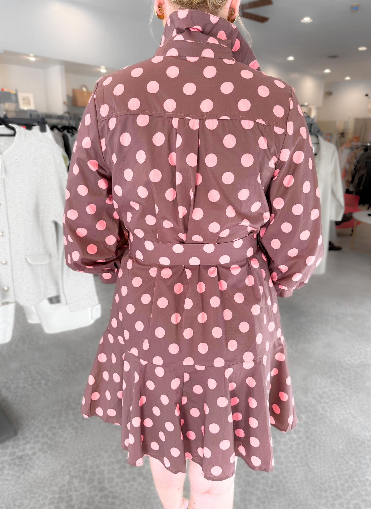 Cherrywood Belted Dress