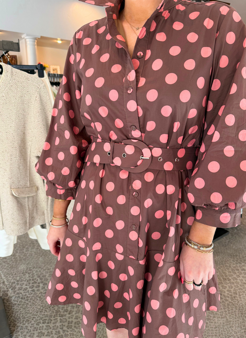 Cherrywood Belted Dress
