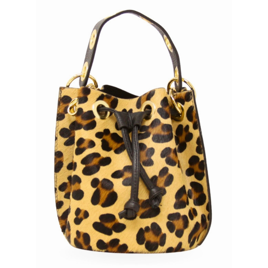 Cowhide Bucket Bag