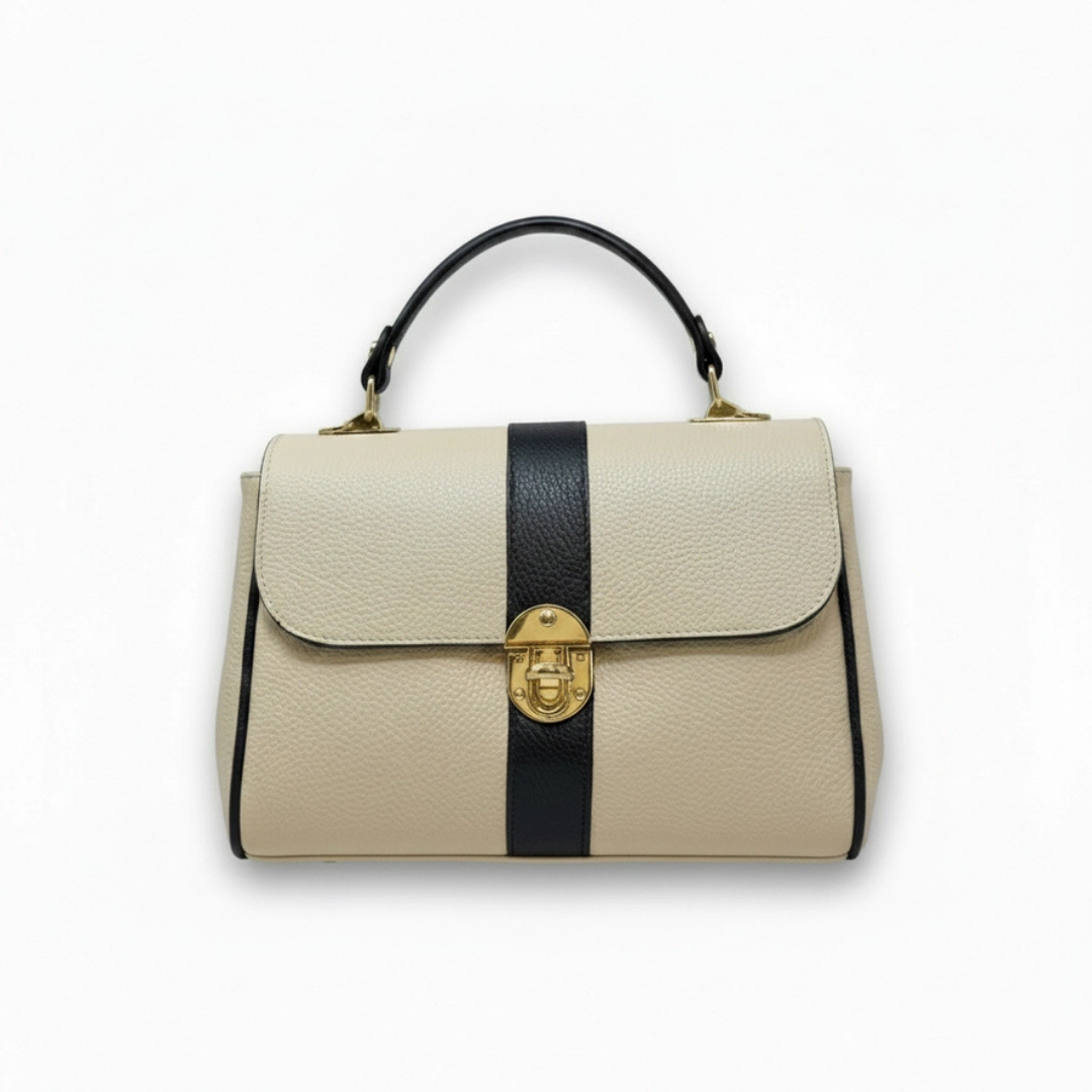 Contrast Detailing Handbag