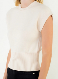 Layla Sleeveless Sweater Top