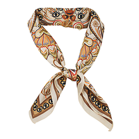 Bohemian Paisley Border Scarf