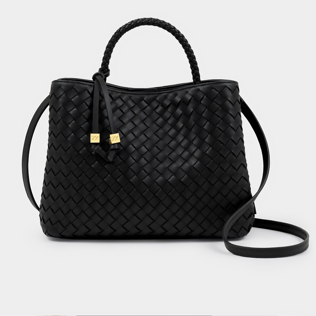 Nova Woven Top Handle Bag