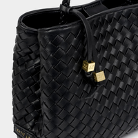 Nova Woven Top Handle Bag
