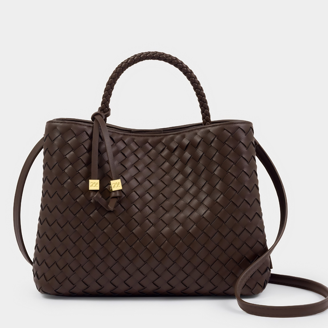 Nova Woven Top Handle Bag