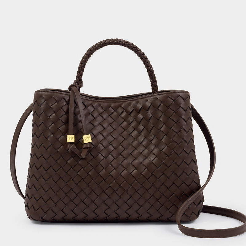 Nova Woven Top Handle Bag