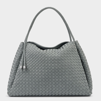 Nova Suedette Large Shoulder Bag