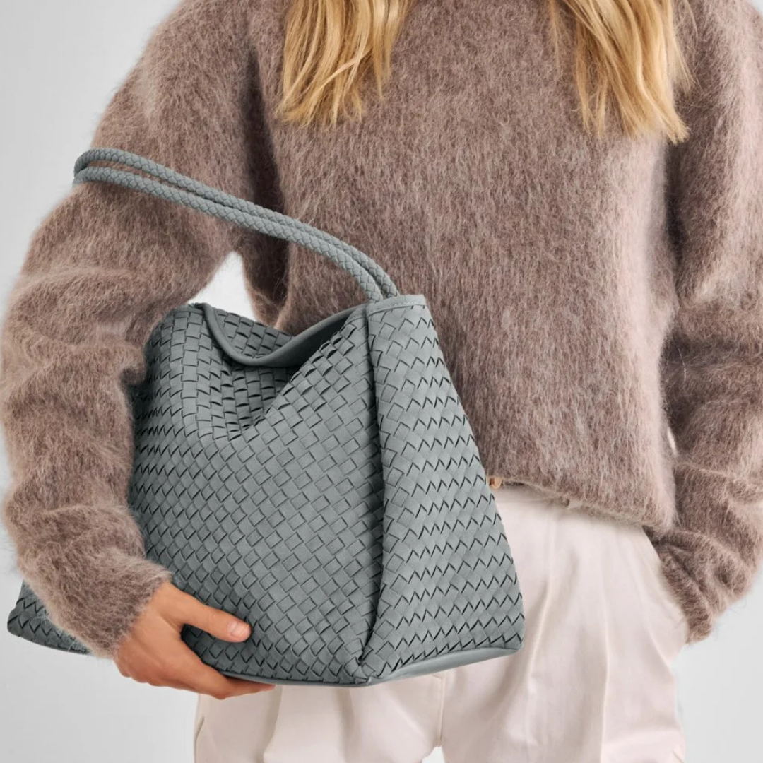 Nova Suedette Large Shoulder Bag