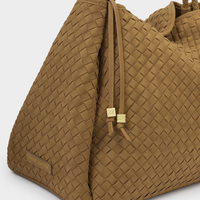 Nova Suedette Large Shoulder Bag
