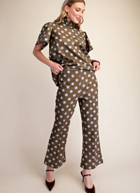 Bella Polka Dot Pant Set