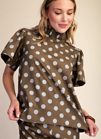 Bella Polka Dot Pant Set
