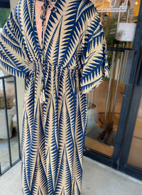 Gilded Aztec Maxi Dress
