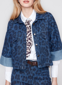 Denim Swing Jacket