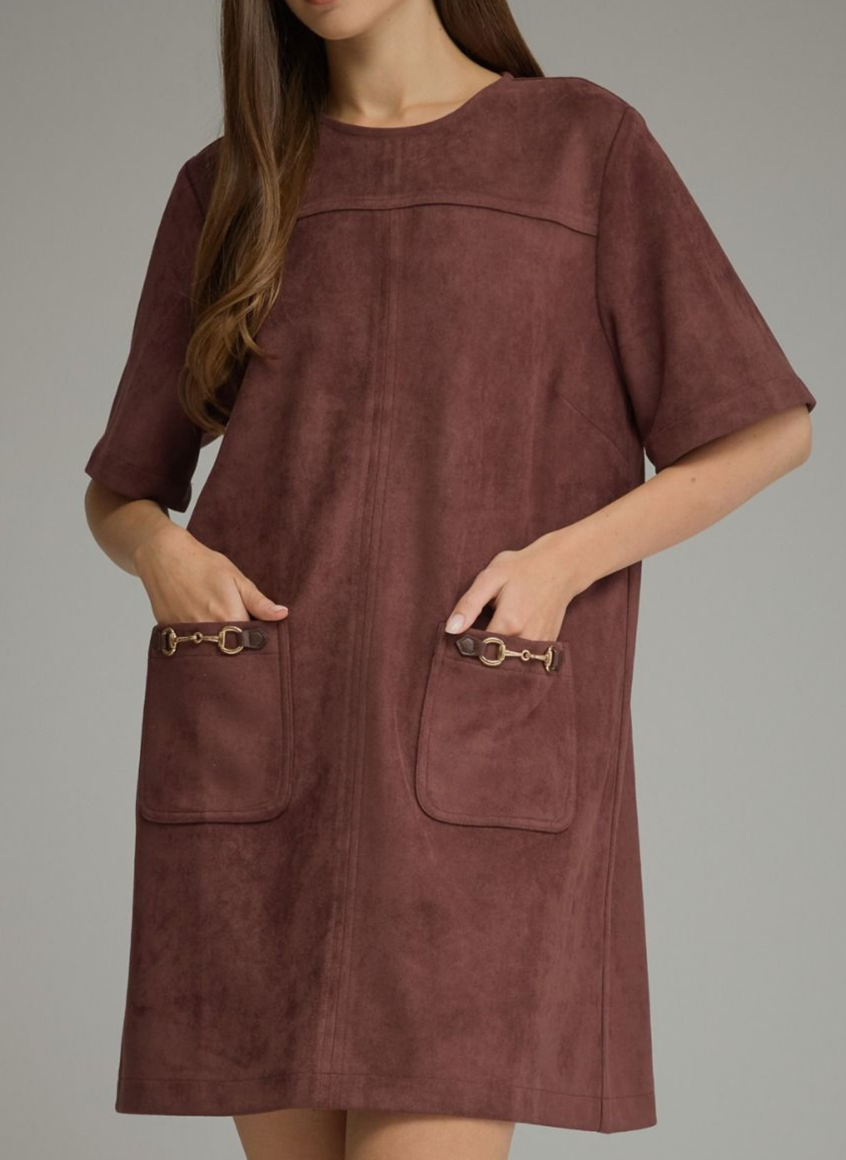 Autumn Belle Suede Dress