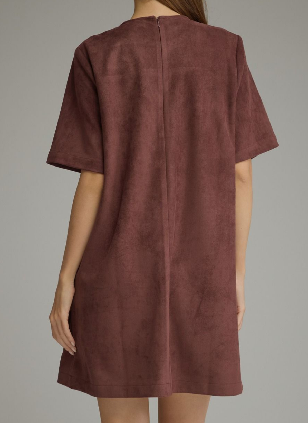 Autumn Belle Suede Dress