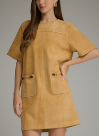 Autumn Belle Suede Dress