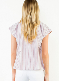 Sleeveless Stripe Top