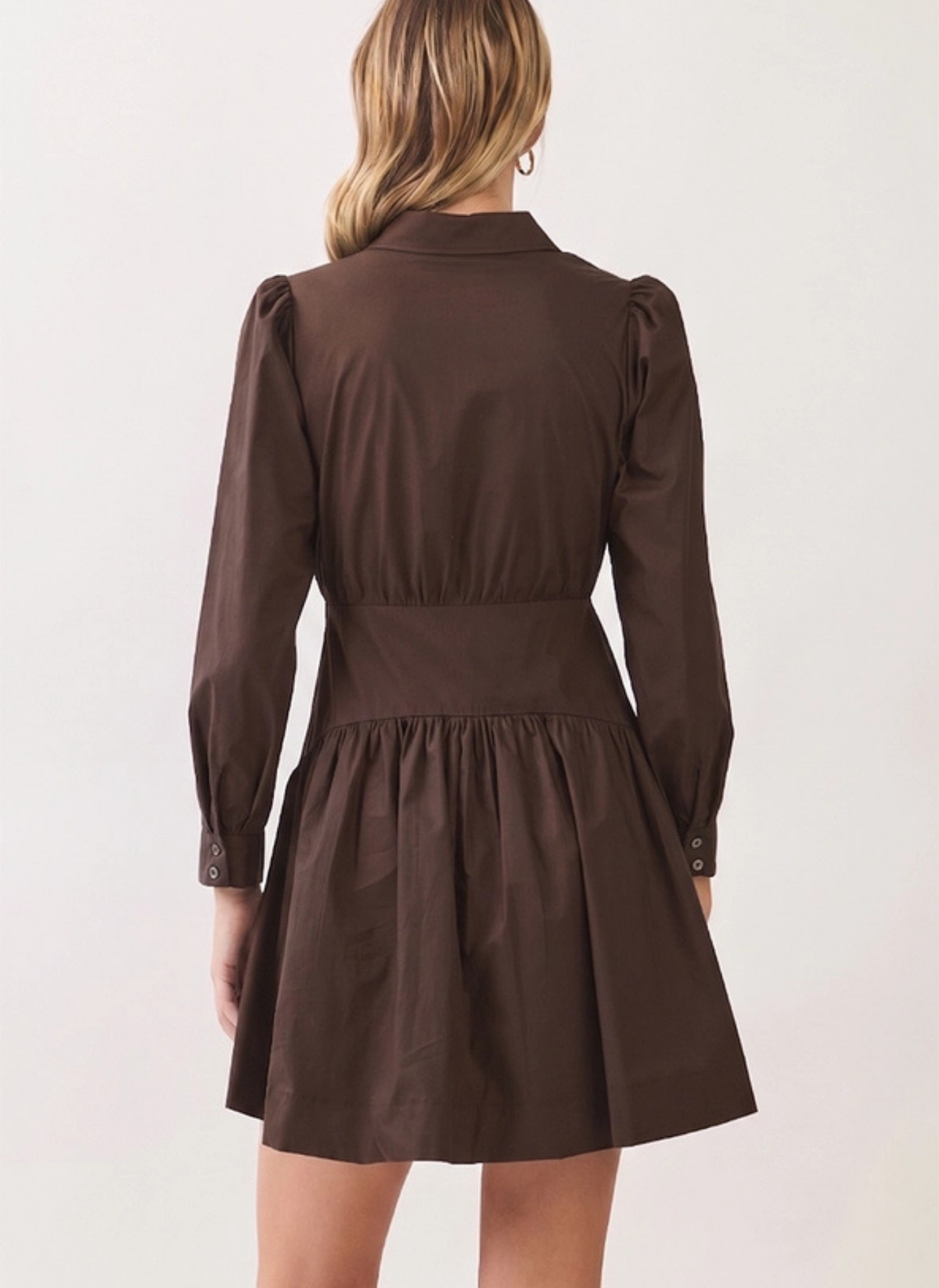 Austin Button Down Mini Dress