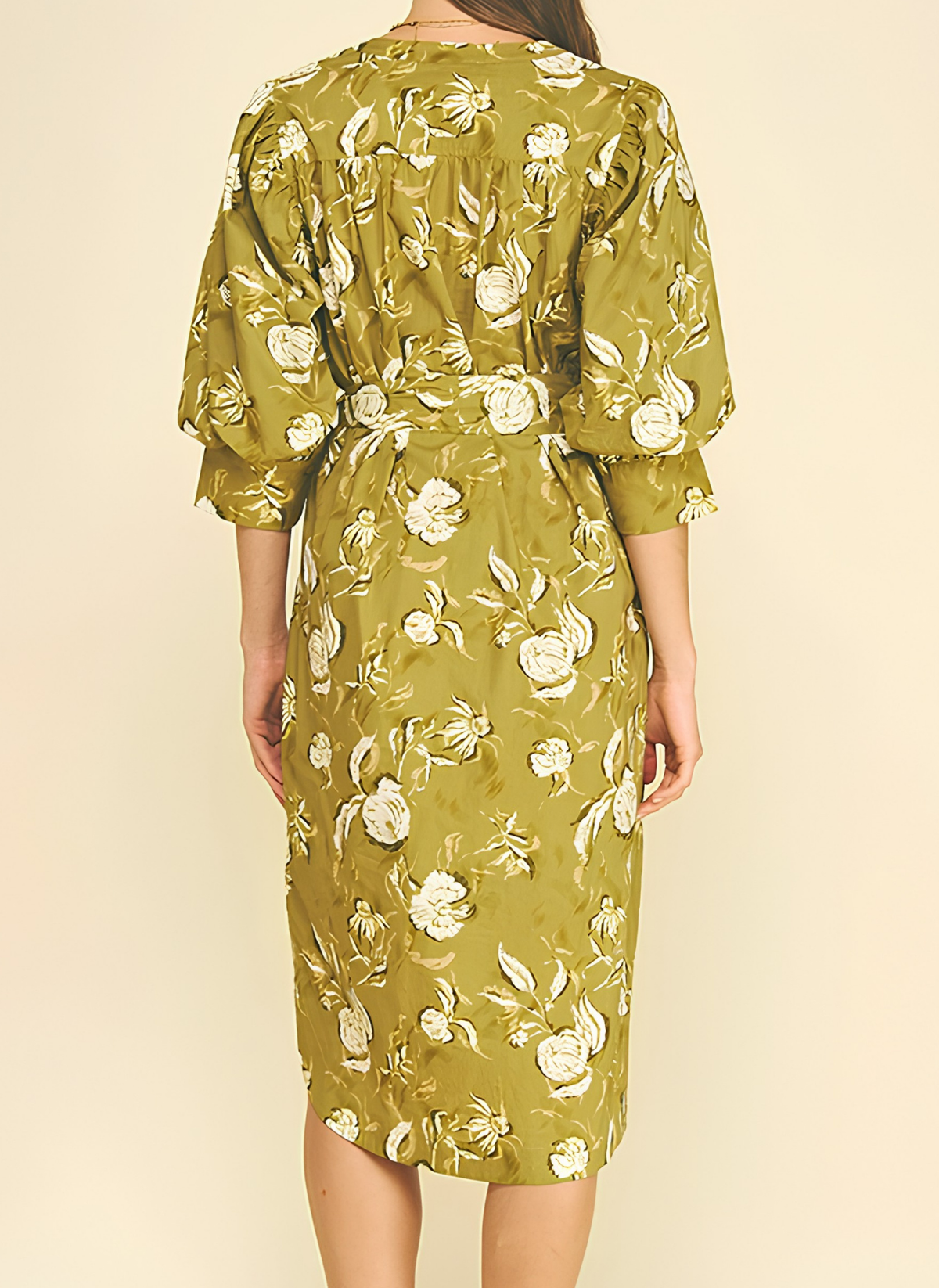 Amanda Floral Midi Dress