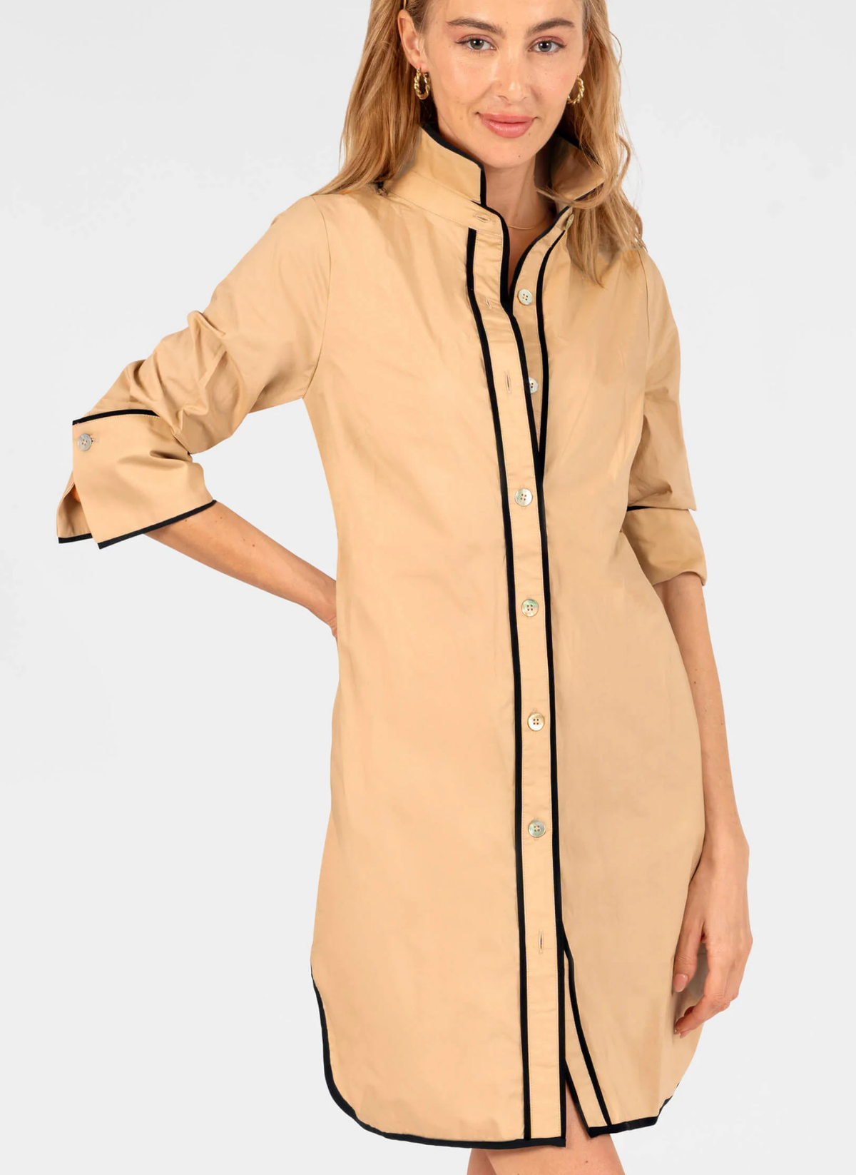 Shirt Tails Short Dress