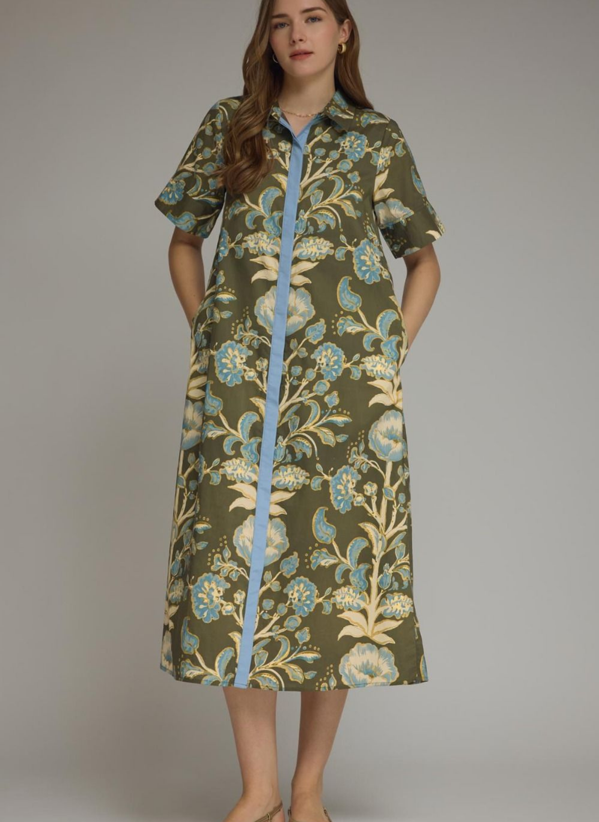 Campbell Floral Midi Dress