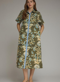 Campbell Floral Midi Dress