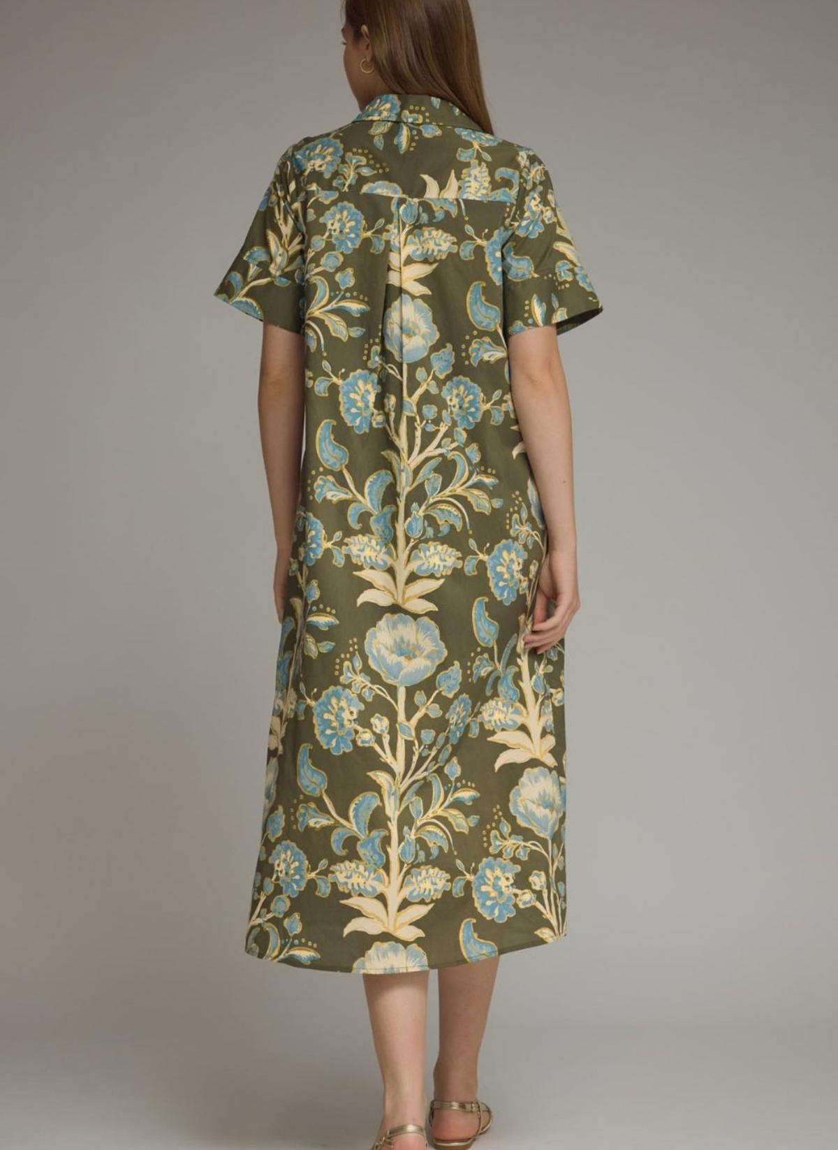 Campbell Floral Midi Dress