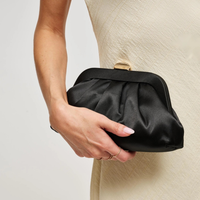 Winter Satin Clutch