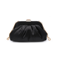 Winter Satin Clutch