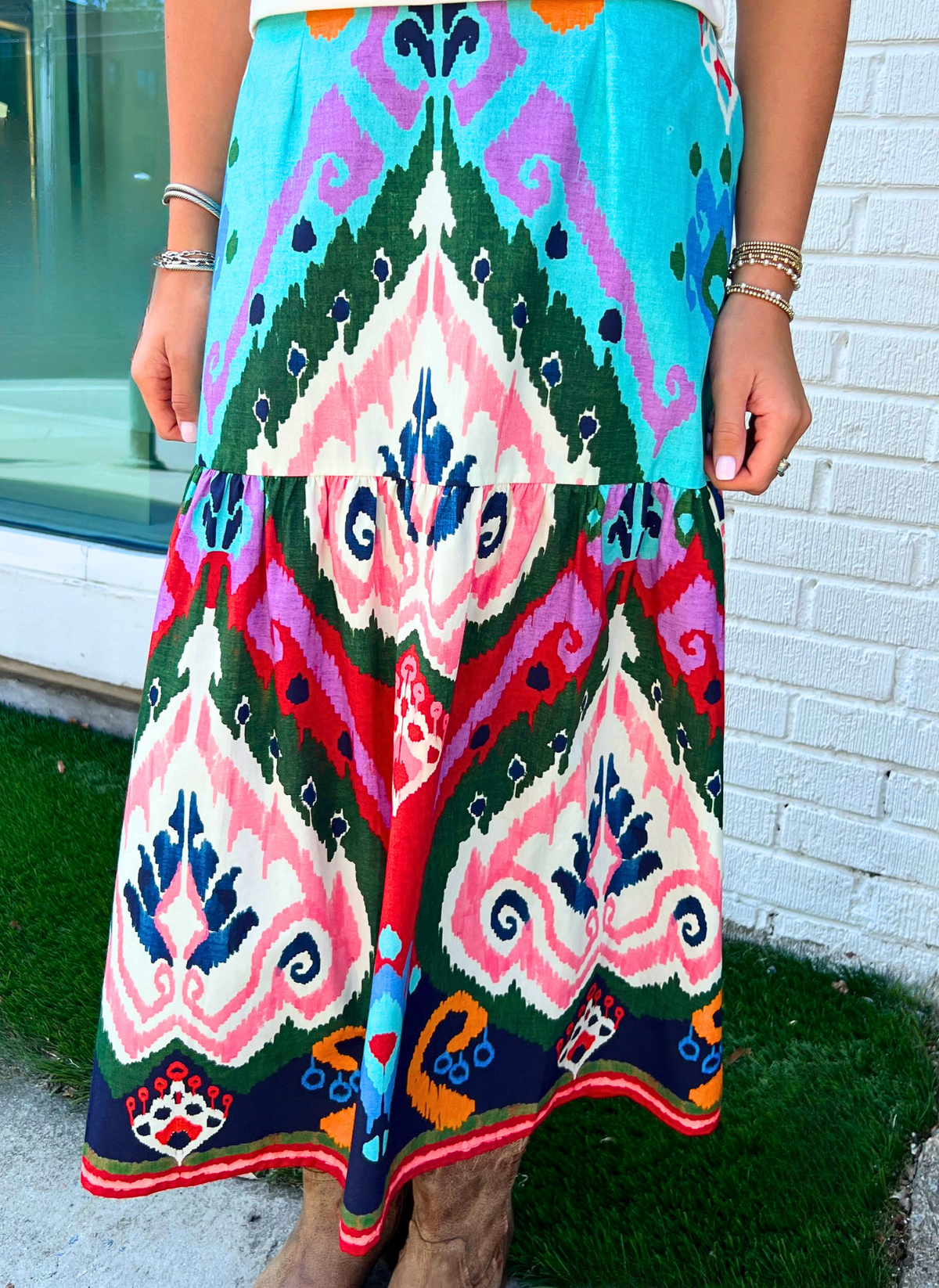 Ada Skirt - Ikat