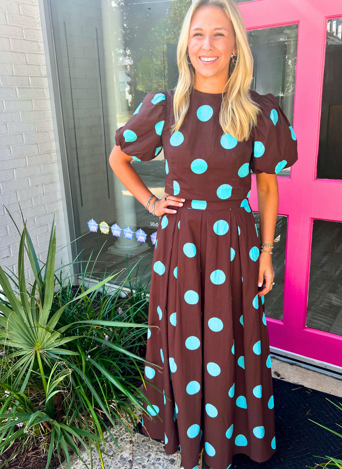 Newport Polka Dot Skirt Set