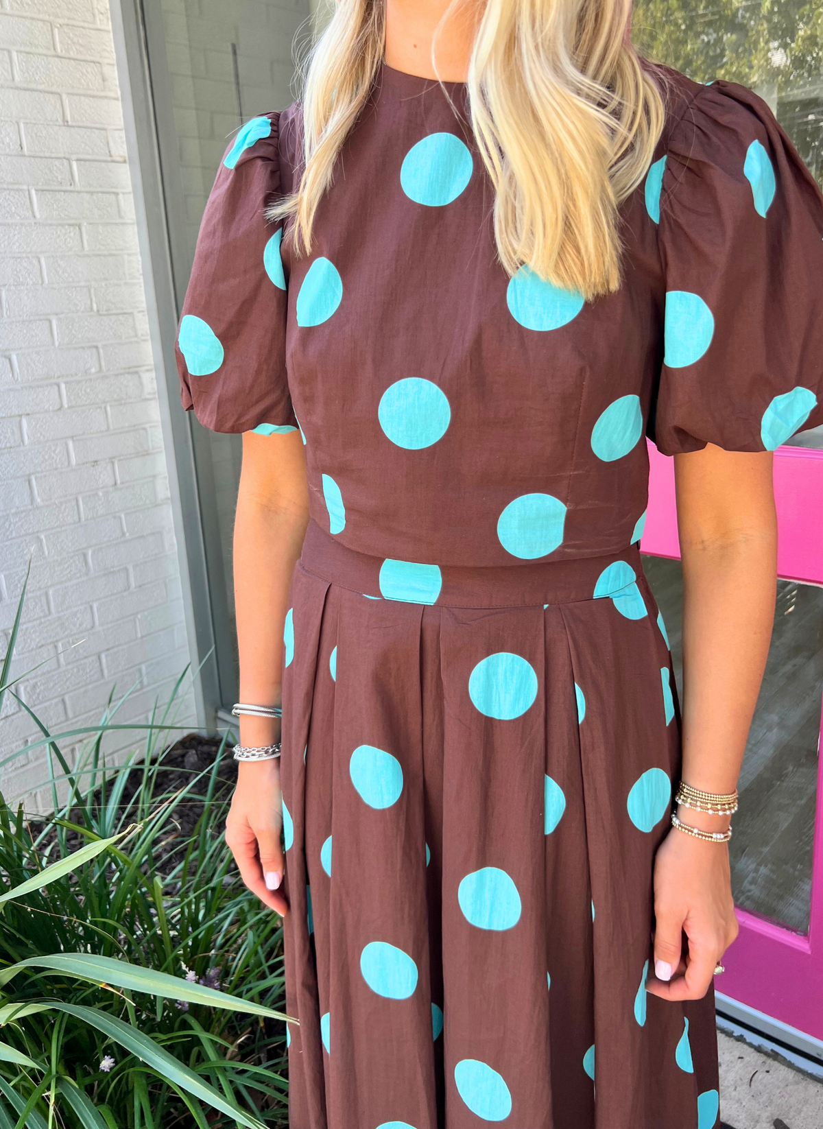 Newport Polka Dot Skirt Set