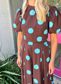 Newport Polka Dot Skirt Set
