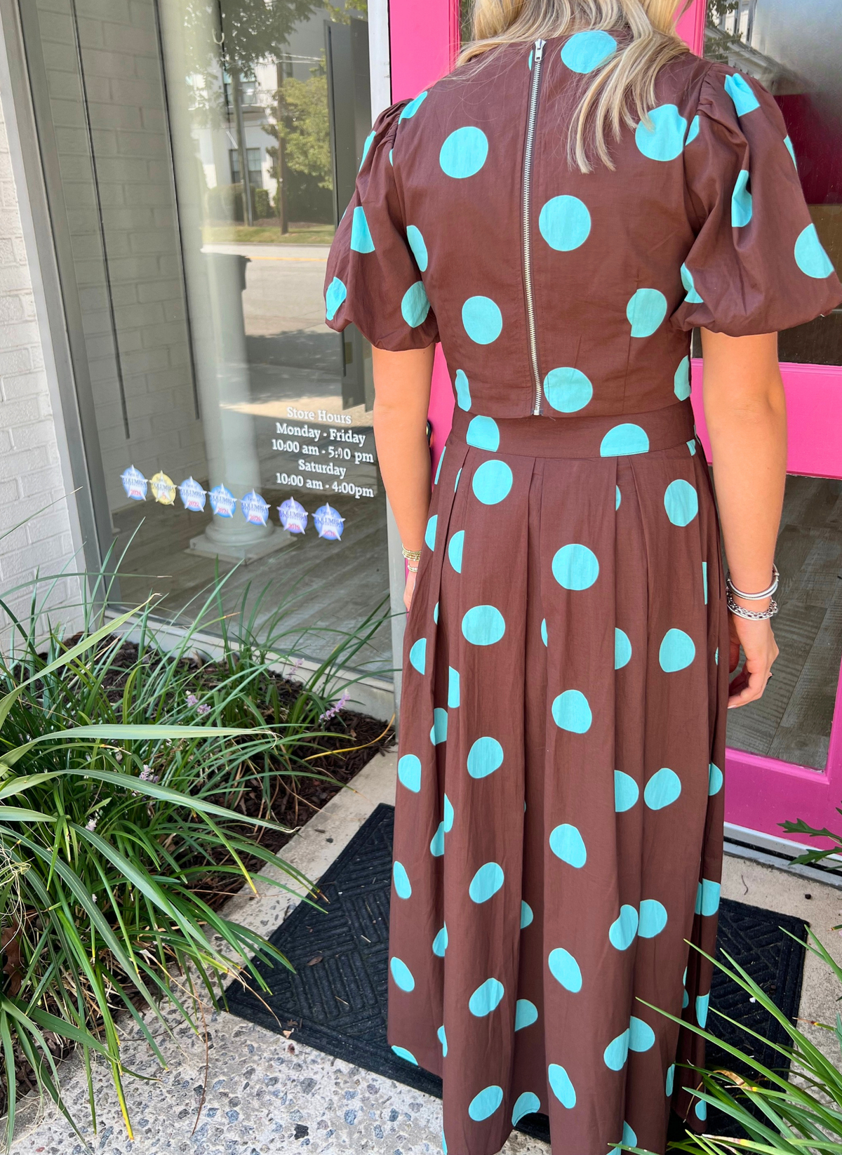 Newport Polka Dot Skirt Set