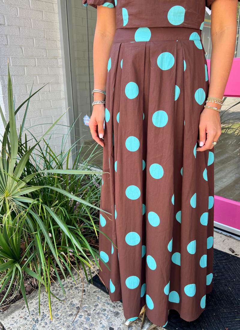 Newport Polka Dot Skirt Set