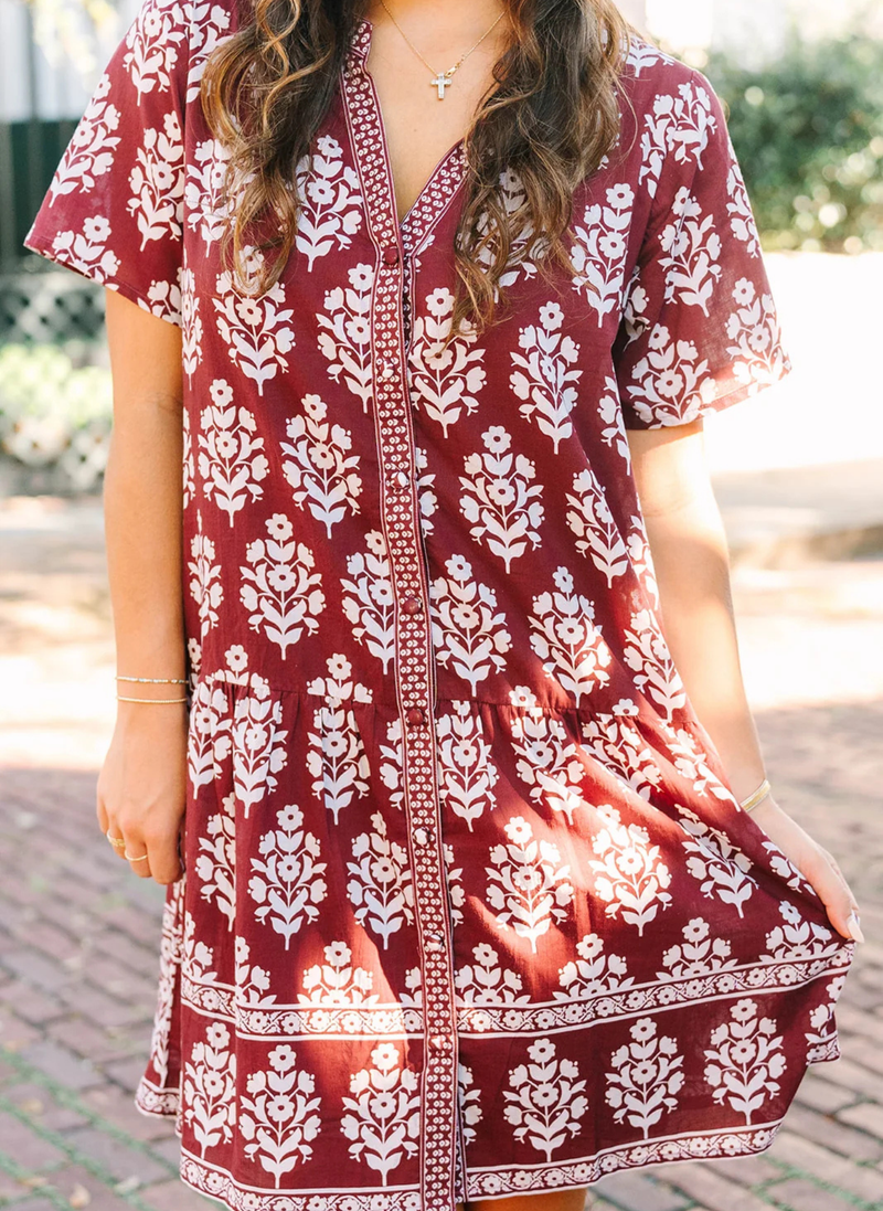 Beatrice Dress - Maplewood