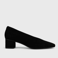 Solara Pump - Black Suede