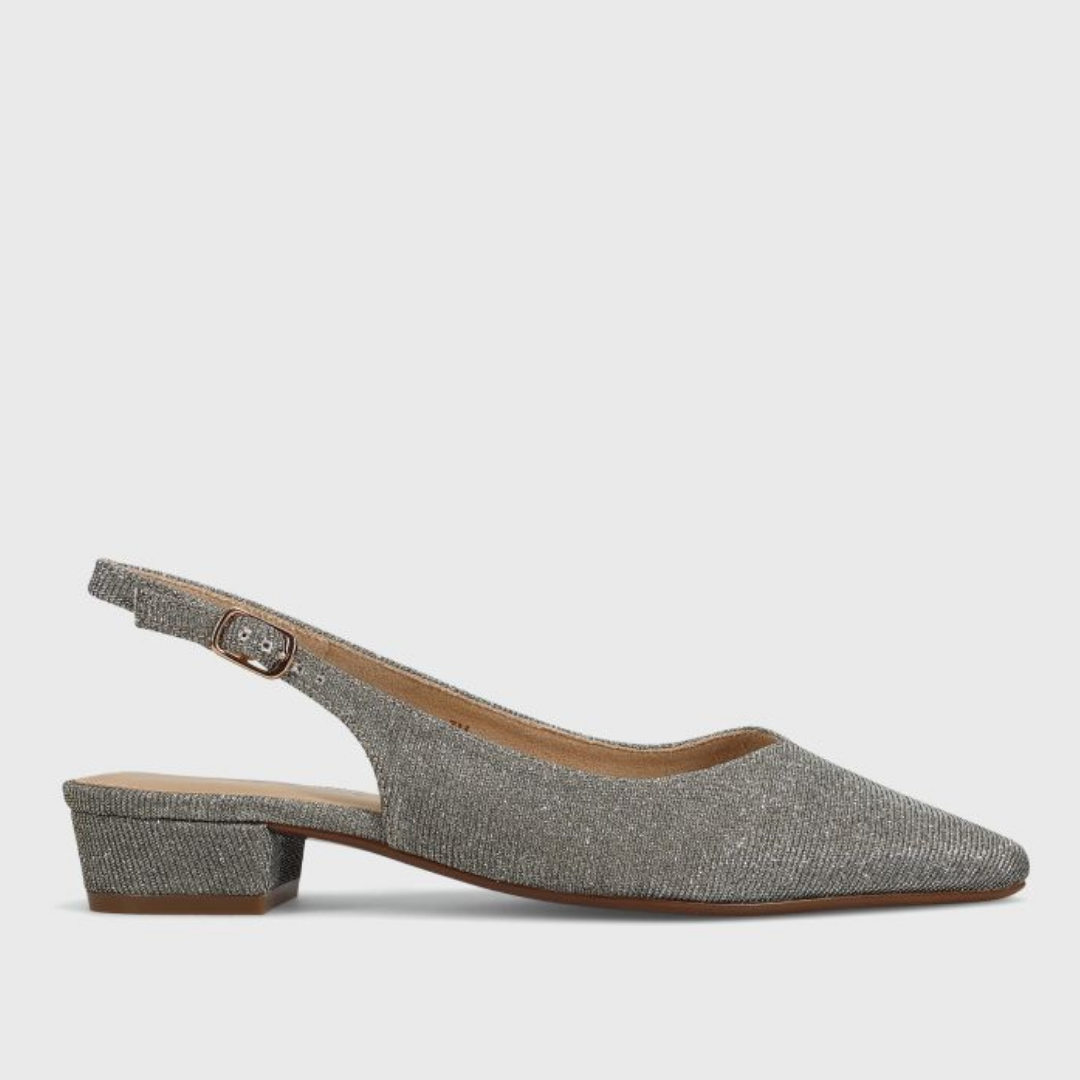 Nadal Slingback - Platinum