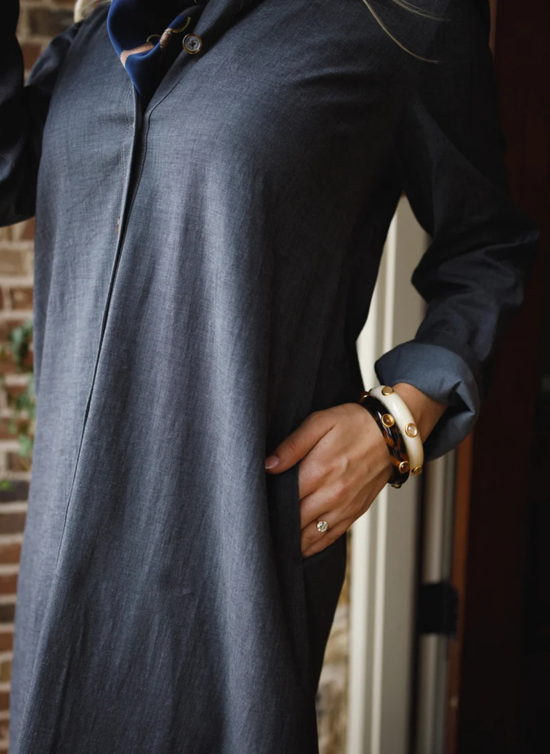 Adele Dress - Denim