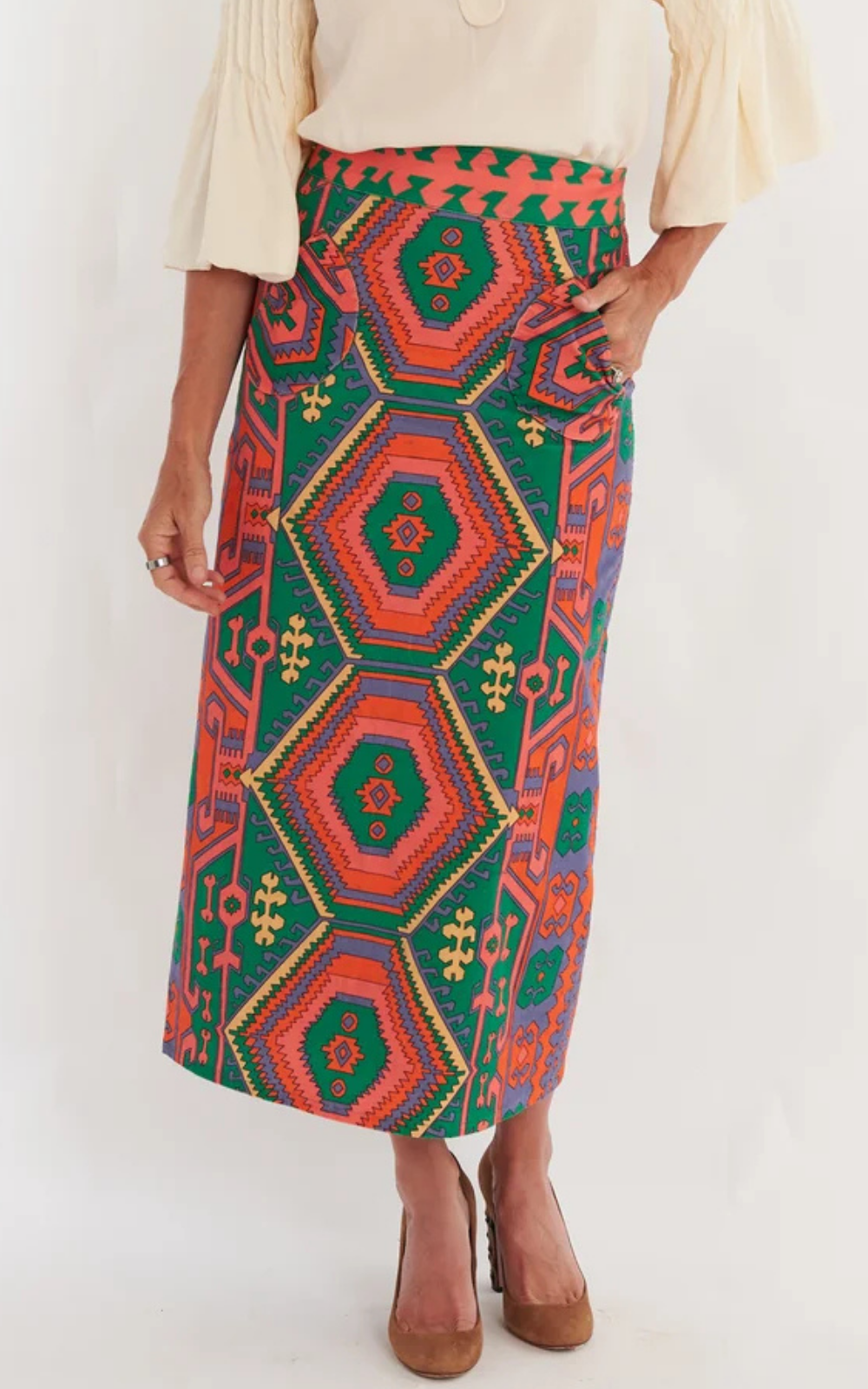 Ketchum Skirt - Kilim Groovy