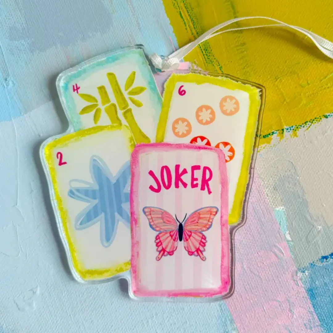 Joker Tile Acrylic Ornament