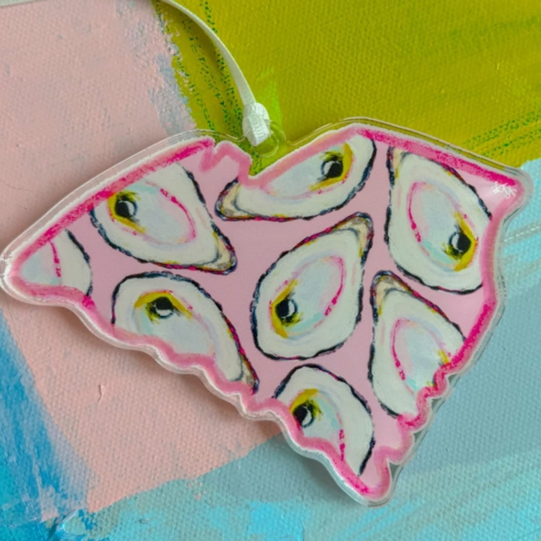 SC Oyster Acrylic Ornament