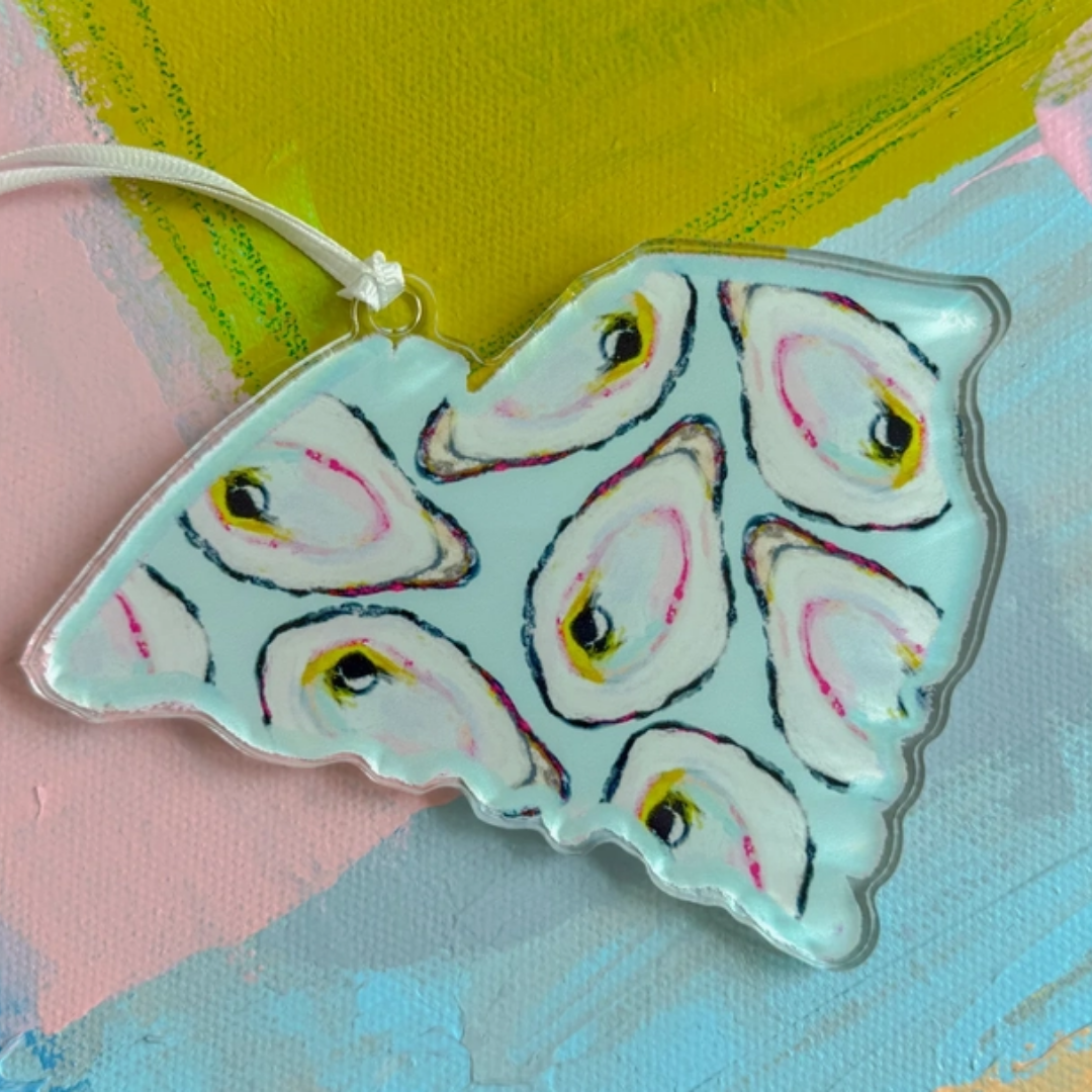 SC Oyster Acrylic Ornament