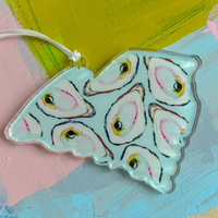 SC Oyster Acrylic Ornament